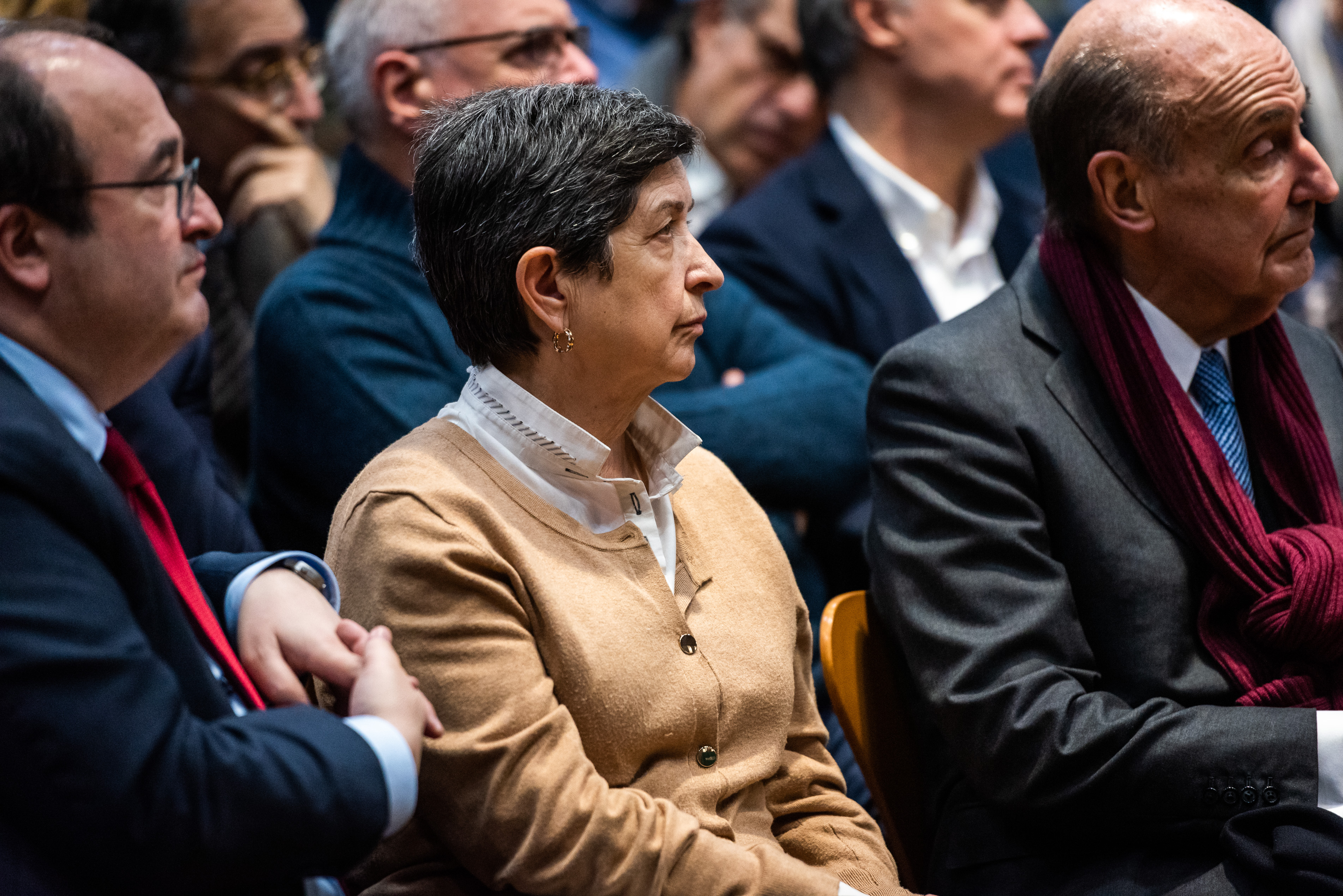 Montilla y Roca en la presentación del libro de catalanismo